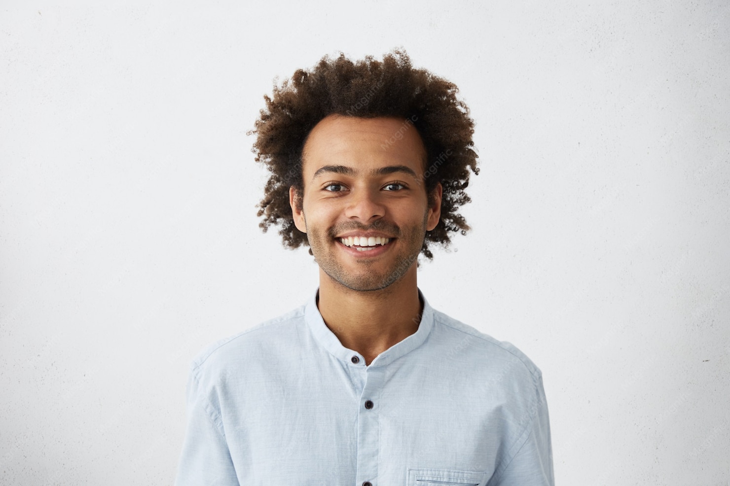 Smiling young man